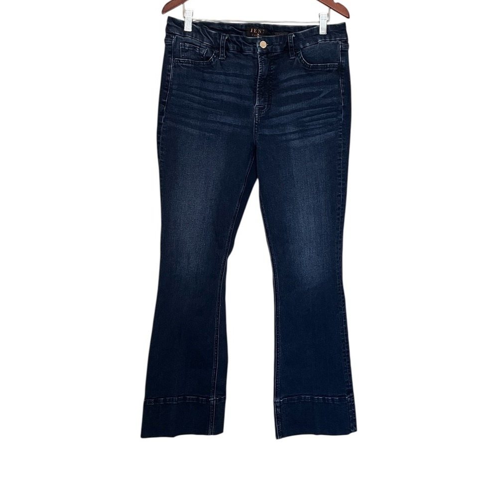 JEN7 by 7 For All Mankind•Blue Slim Bootcut Jeans
